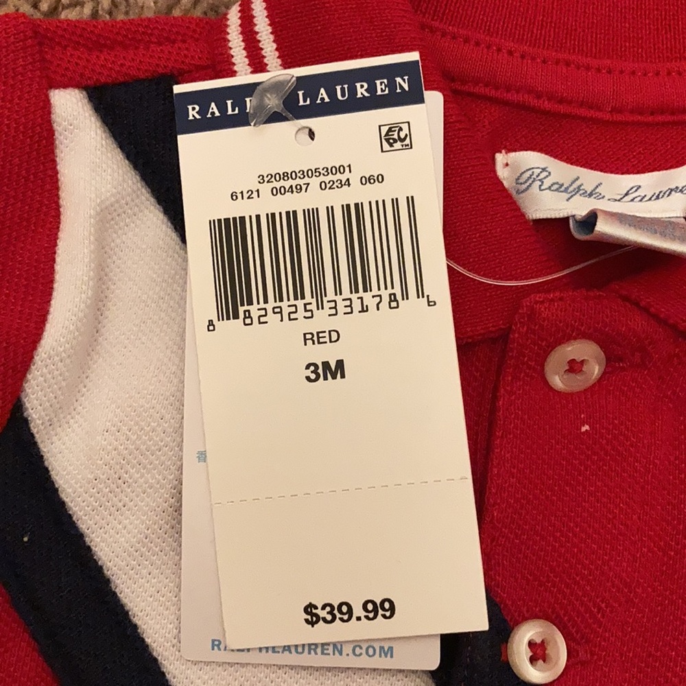NWT RALPH LAUREN POLO boys Shirt - Picture 6 of 6